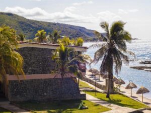 A distant view of Hotel Club Amigo Ancon in Cuba