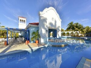 Swimming pool and interior design of Iberostar Playa Alameda in Cuba